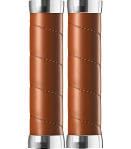 Amazon.com : Brooks Slender Leather Grips (100+100 mm) - Antic